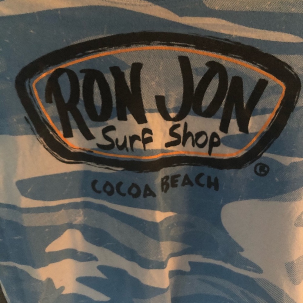 Ron Jon Tight Blue Camo Tee - Picture 2 of 5